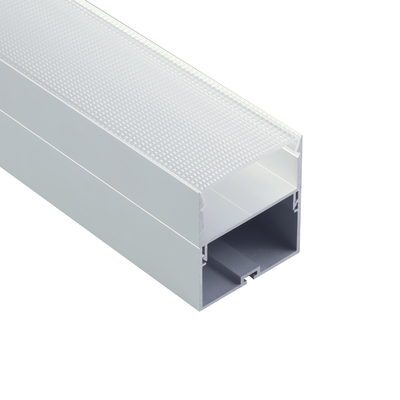 La Manche en aluminium expulsée par bande de profil de LED, a suspendu le profil en aluminium de LED