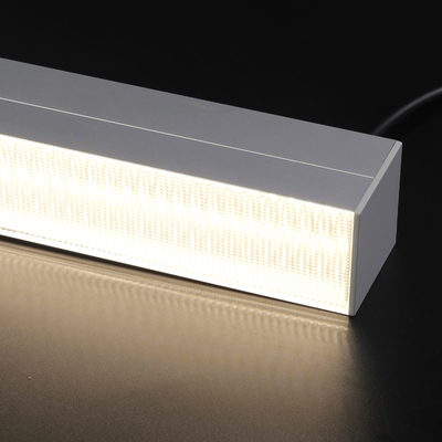 La Manche en aluminium expulsée par bande de profil de LED, a suspendu le profil en aluminium de LED