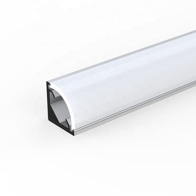Le profil faisant le coin de lumière de bande de l'alliage d'aluminium LED a anodisé la peinture pour d'intérieur