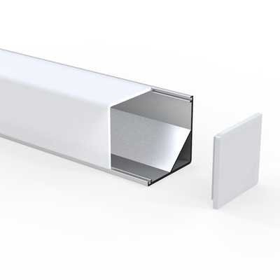 La Manche de coin de bande d'OEM LED, la Manche en aluminium du degré en forme de V LED de l'extrusion 45