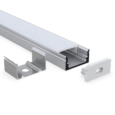 Dimension montée par surface du profil LED 17x7.8mm de bureau de garde-robe