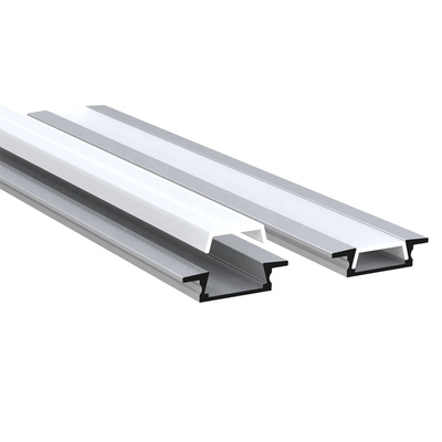 La Manche enfoncée carrée de bande de LED, extrusion enfoncée de LED pour le placard de Cabinet