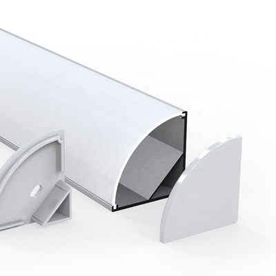 Le coin de bureau de garde-robe LED profilent la longueur de 1m 2m 3m pour le guide optique