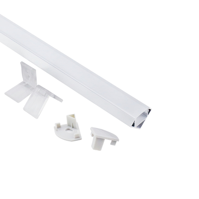 La Manche laiteuse du coin LED, bande faisante le coin en aluminium 18mm x 18mm du bâti LED