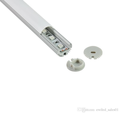 Profil de canal de lumière de bande de LED en aluminium extrudé 20mm X 20mm