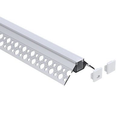 Profils en aluminium enfoncés de cloison sèche d'extrusion pour le bureau de garde-robe