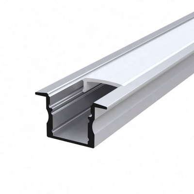 L'alliage d'aluminium LED enfoncée profile pour le cinéma de garde-robe de bureau