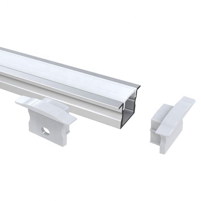 L'alliage d'aluminium LED enfoncée profile pour le cinéma de garde-robe de bureau