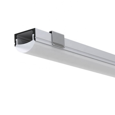 Profil en aluminium monté expulsé de LED, profil Fléchirible d'escalier avec l'OEM de LED