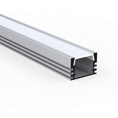 La Manche enfoncée en aluminium de lumière de bande de LED a anodisé la couleur argentée de peinture
