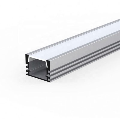 La Manche enfoncée en aluminium de lumière de bande de LED a anodisé la couleur argentée de peinture