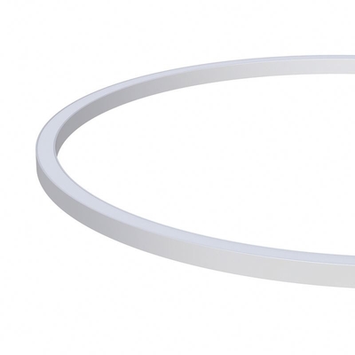 Profil circulaire industriel de LED, profil en plastique rond de LED avec plier Déroulage