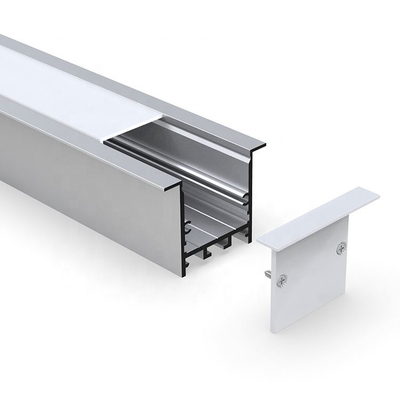 La LED enfoncée imperméable industrielle profile le matériel d'alliage d'aluminium 6063