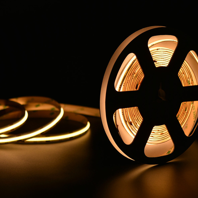 Lumière de bande blanche chaude de l'ÉPI 3000k LED 8mm Sans point pour allumer la décoration