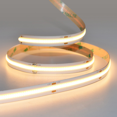 Lumière de bande blanche chaude de l'ÉPI 3000k LED 8mm Sans point pour allumer la décoration