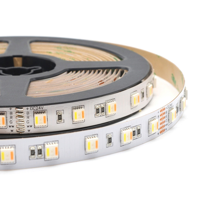 DC 24V 12V 5050 SMD Bandes LED Fléchirible Réglable 5 In1 RGBWW RGB CCT