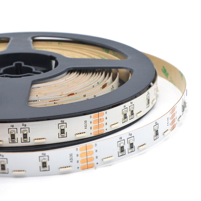 Le côté émettant des lumières de bande de RVB LED, bandes Fléchiribles de 020Led SMD LED 60 LED/M
