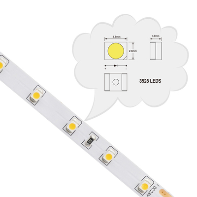 La haute CRI95 3528 SMD LED dépouille 60LEDs 120LEDs 240LEDs pour des immeubles de bureaux