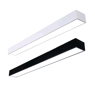 Plafonnier linéaire en aluminium de LED, 20W 40W linéaire de 8 pieds mené