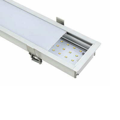 lumières linéaires de 0.3m 0.6m 0.9m LED, éclairage pendant linéaire moderne inclus en aluminium