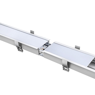 lumières linéaires de 0.3m 0.6m 0.9m LED, éclairage pendant linéaire moderne inclus en aluminium