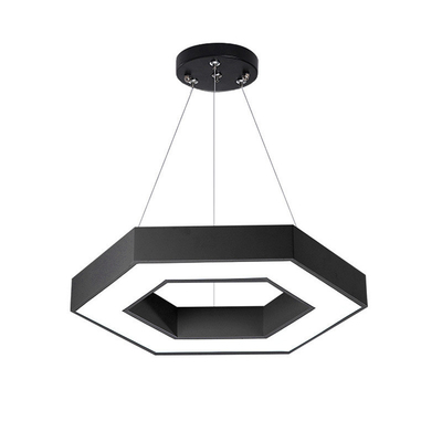 Lumières linéaires galvanisées noires de LED, lumière magnétique enfoncée en aluminium de voie de LED