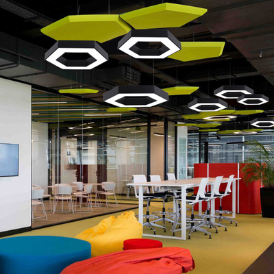 Lumières linéaires galvanisées noires de LED, lumière magnétique enfoncée en aluminium de voie de LED