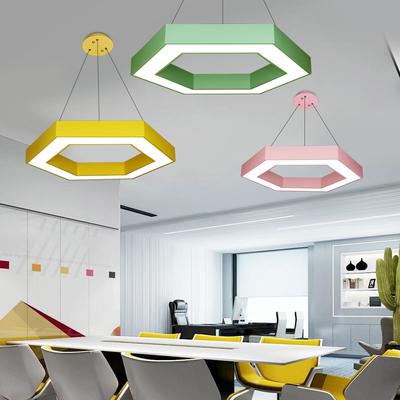 Lumières linéaires galvanisées noires de LED, lumière magnétique enfoncée en aluminium de voie de LED