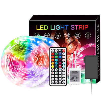 OEM à télécommande infrarouge principal des lumières de bande de RVB LED 12V 44 futés colorés