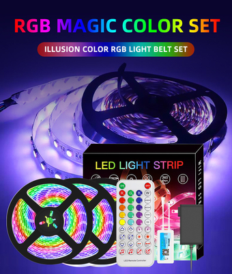 5050 lumières de bande de RVB Intelligent LED 10 mètres de Bluetooth d'APPLI d'OEM de contrôle