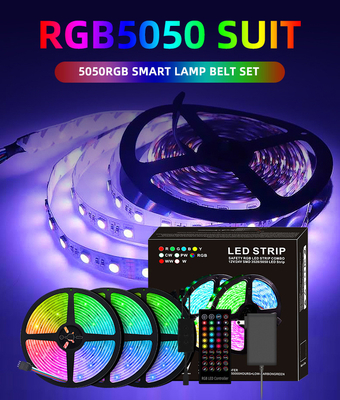 Bande à télécommande 12V RVB LED 5050 10m pour la décoration à la maison