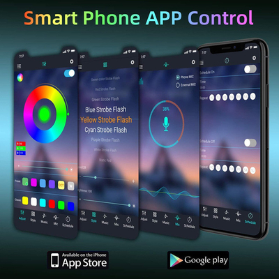 Lumières de bande d'IP65 Wifi Intelligent LED 5 mètres 10 mètres longueur de 15 mètres