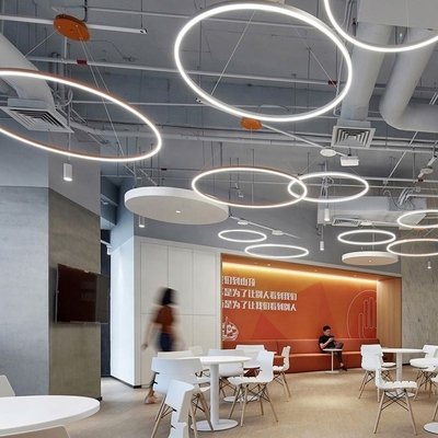 Matériel circulaire rond extérieur d'alliage d'aluminium du profil 6063 de LED pour le plafond