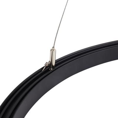 Profil circulaire du montage extérieur LED, OEM en aluminium Fléchirible de profils de la Manche