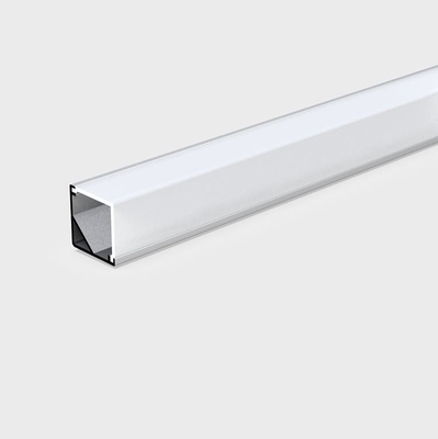 Profil d'angle LED d'angle de 90 degrés fixé au mur pour le Cabinet