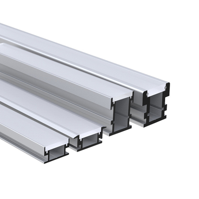 La bande extérieure de LED a enfoncé le profil, la Manche en aluminium enfoncée par 22×26Mm