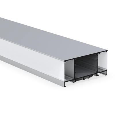 Profil monté extérieur de l'alliage d'aluminium LED, profilé en u de bande de LED avec le service de soudure