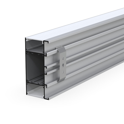 Profil monté extérieur de l'alliage d'aluminium LED, profilé en u de bande de LED avec le service de soudure