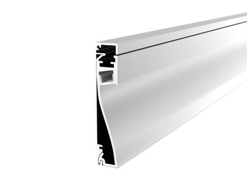 Bordage du matériel d'alliage d'aluminium de profil de la plaque de plâtre LED pour la bande menée par largeur de 10mm