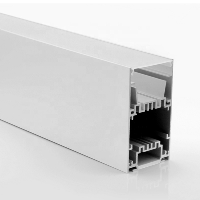 La surface a monté le profil suspendu de LED, profilé en u en aluminium expulsé pour des bandes de LED