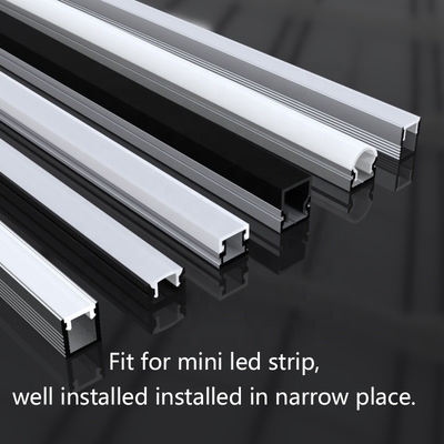Profils en aluminium de garde-robe de bureau pour l'ODM d'OEM mené de lumières de bande