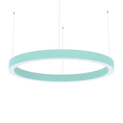 La Manche en aluminium ronde circulaire pour des bandes de lumière de LED pour le bureau